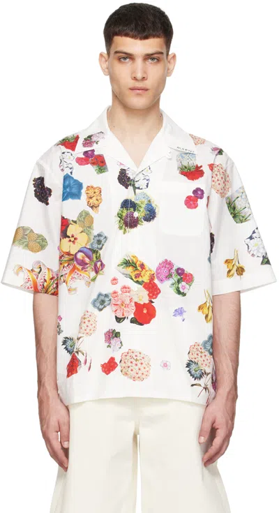 Marni Floral-print Cotton Shirt