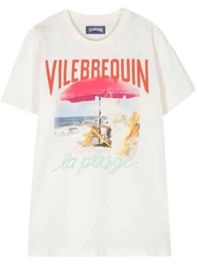 Vilebrequin Cream White Cotton T-shirt