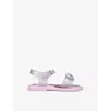 Mini Melissa Kids' Girls Pink Disney Jelly Sandals In Pink Comb