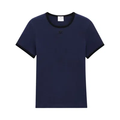Courrèges T-shirts And Polos In Blue