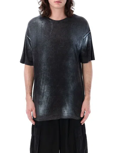 Diesel T-buxt Faded Metallic T-shirt In Black Wash