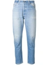 RE/DONE cropped jeans,W171003HRAC00012297636