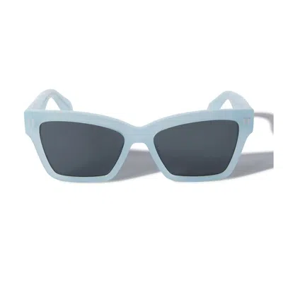 Off-white Cincinnati Acetate Sunglasses In Light Blue