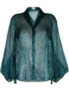 DELPOZO semi-transparent blouse,217251420612288735