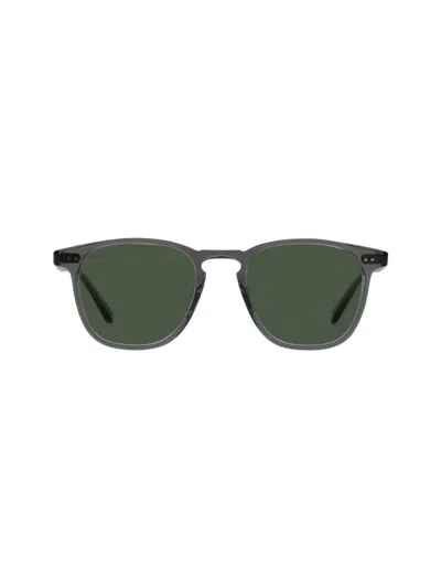 Garrett Leight Brooks Sun Grey Crystal Sunglasses