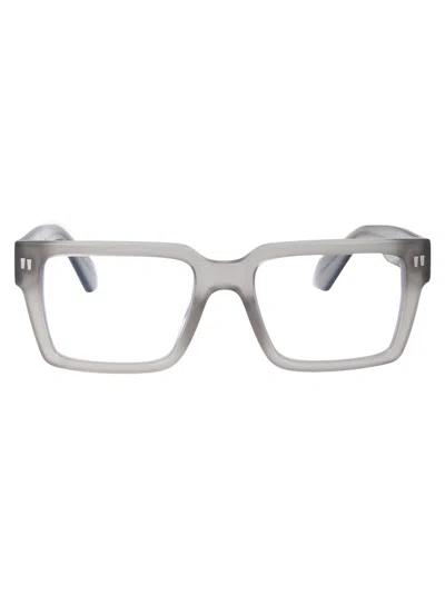Off-white Optical Style 70 Glasses In Grey