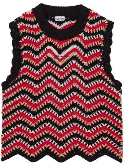 Ganni Jerseys & Knitwear In Multicolor