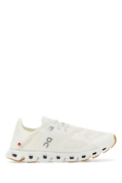On Cloud 5 Coast Sneakers In Undyed,white
