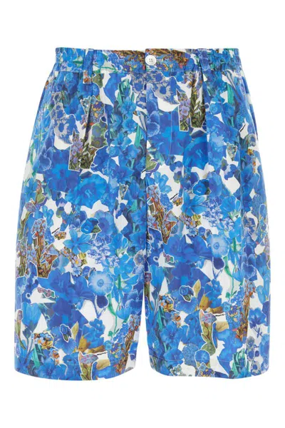 Marni Trousers In Floral