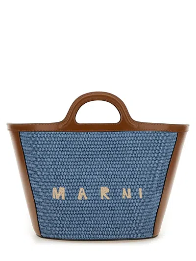 Marni Tropicalia Small Bag In Blue