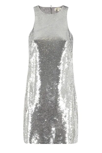 Michael Kors Dresses In Silver