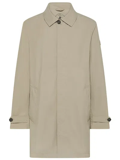 Save The Duck Rhys Shell Raincoat In Neutrals