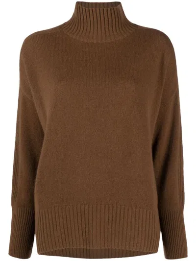 Allude Sweaters Brown