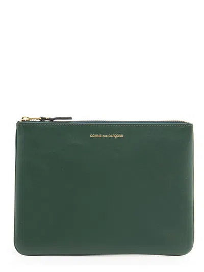 Comme Des Garçons 'arecalf' Wallet In Green
