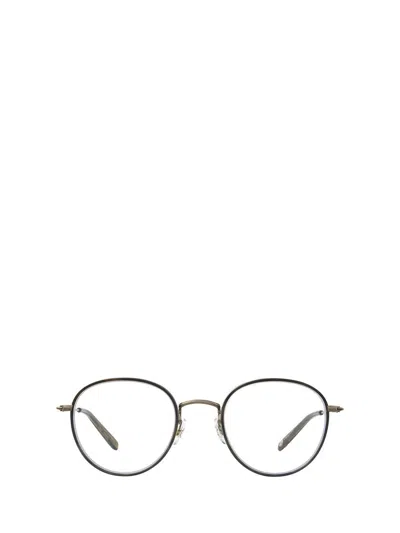Garrett Leight Eyeglasses In Hopps Tortoise-antique Gold-willow