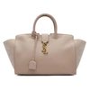 SAINT LAURENT Pink Small Downtown Cabas Tote