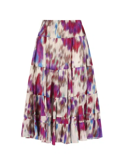 Isabel Marant Étoile Marant Etoile Skirts In Multicolour