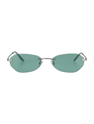 Our Legacy Adorable Sunglasses In Matte Silver
