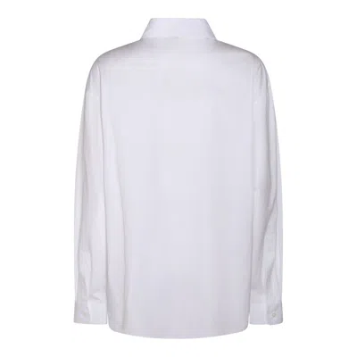 The Row White Cotton Shirt