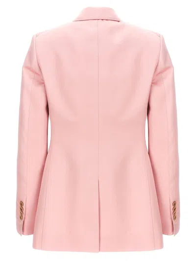 Tom Ford Double-breasted Blazer In Pink