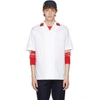 GUCCI White Saturn Bowling Shirt,478812 Z337E