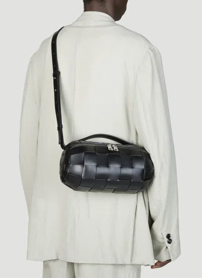 Bottega Veneta - Man Crossbody Bags One Size In Black