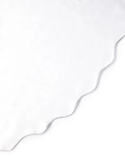 Matouk Meira 108"dia. Tablecloth In Silver