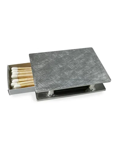 Joy Stember Metal Arts Studio Matchbox Holder In Sanded