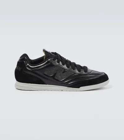 Junya Watanabe X New Balance Urc42 Leather Sneakers In Black