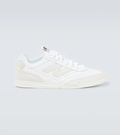 Junya Watanabe X New Balance Urc42 Leather Sneakers In White