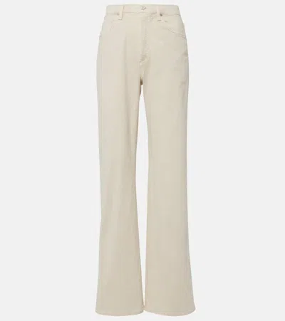 Citizens Of Humanity Annina High-rise Straight Jeans In Neutral