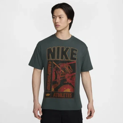 Nike Men's  Sportswear Max90 T-shirt In Green