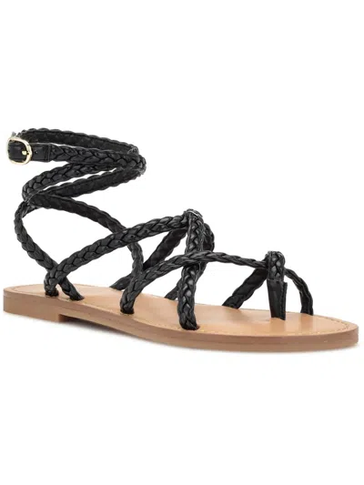 Nine West Coralin 2 Womens Strappy Sandals In Black