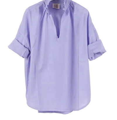 A Shirt Thing Women's Penelope Top In Lilac In Blue