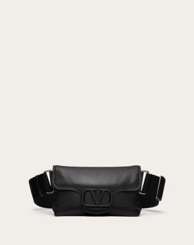 Valentino Garavani Garavani Noir Nappa Leather Shoulder Bag In ブラック