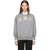 ALEXANDER MCQUEEN Grey Mythical Logo Sweatshirt