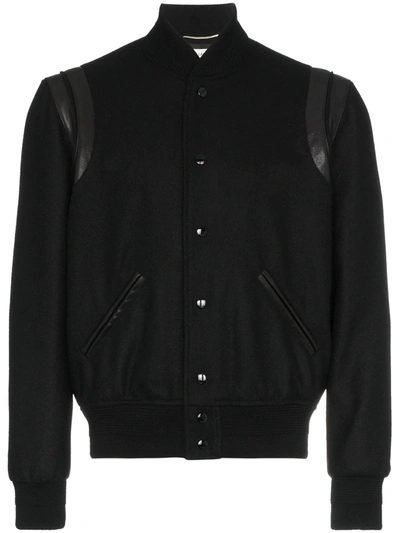 Saint Laurent Jackets In Black