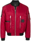 LES HOMMES PUFFY PILOT BOMBER JACKET,LHD211LD35012311027