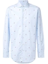 ETRO bug and butterfly patterned shirt,11451321412281521