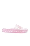 Fenty X Puma Fenty By Puma Jelly Slide In Blush.  In Prism Pink