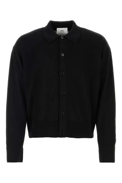 Ami Alexandre Mattiussi Ami Shirts In Black