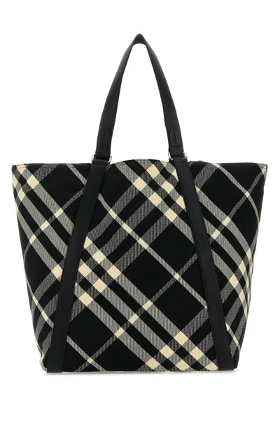 Burberry Shoulder Bags In Blackcalico