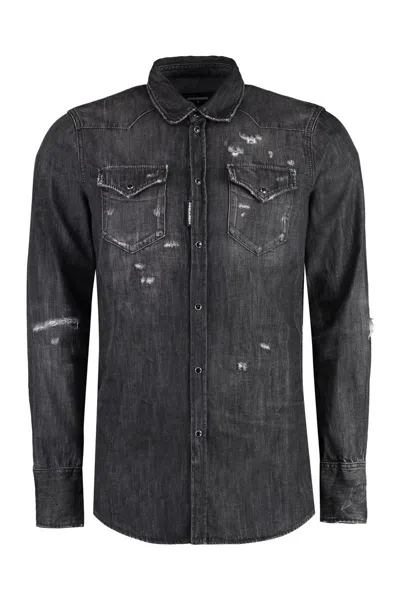 Dsquared2 Shirt In Black