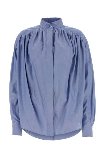 Etro Light-blue Oxford Shirt In B0037