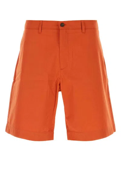 Maison Kitsuné Maison Kitsune Shorts In Orange