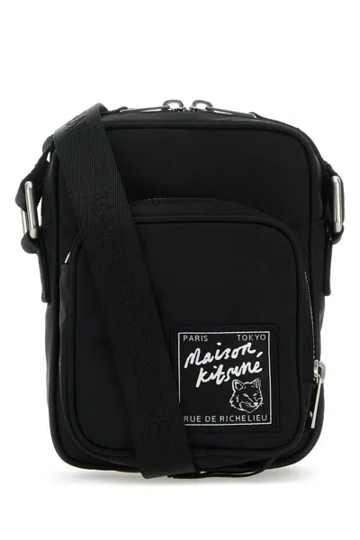 Maison Kitsuné Maison Kitsune Shoulder Bags In Black