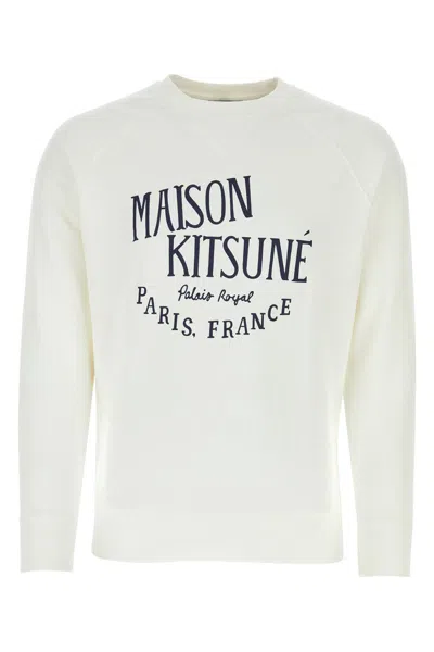 Maison Kitsuné Maison Kitsune Sweatshirts In White