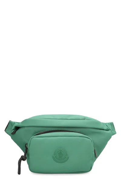 Moncler Durance Technical Fabric Belt Bag In Green