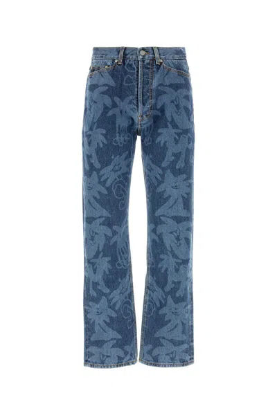Palm Angels Jeans In Bluelight