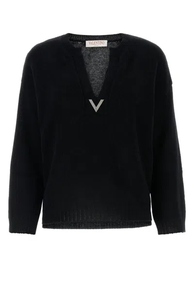 Valentino Garavani Knitwear In Black